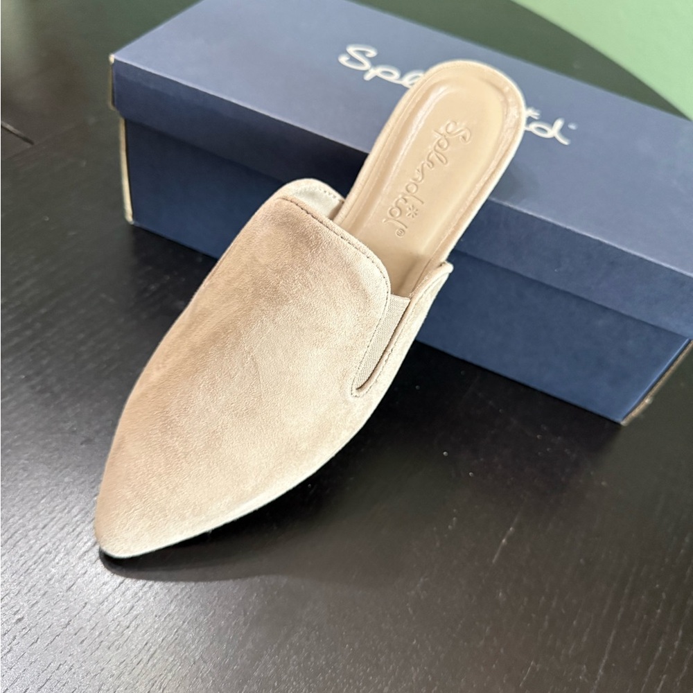 Splendid Women's Beige Slip-On Mules